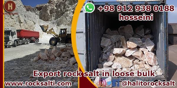 Export of bulk rock salt