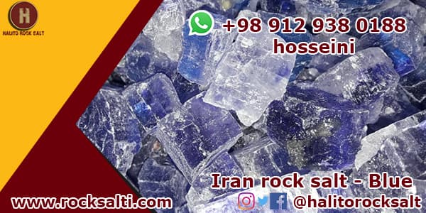 Iran rock salt Production