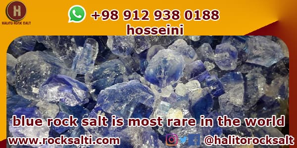 exported types of rock salt